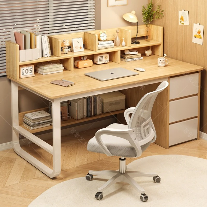 Office Furniture Manufacturers - 견고한 책상 심플 책꽂이 일체형 학습
