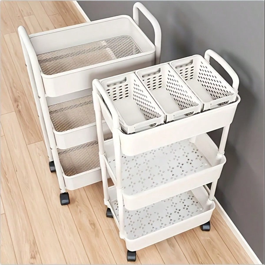 3단 이동식 유틸리티 카트(탈부착 가능한 서랍 포함), - Office Supply Cart 리뷰 및 가격