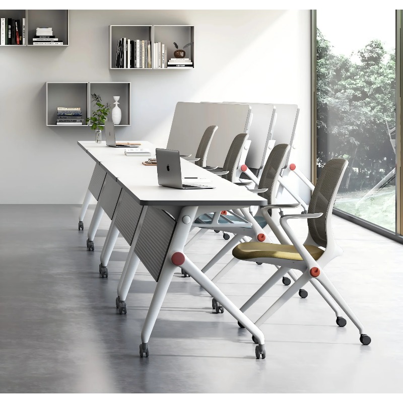 현대식 사무용 가구 접이식 책상 의자 세트 회의실 책상 - Office Furniture Set 리뷰 및 가격