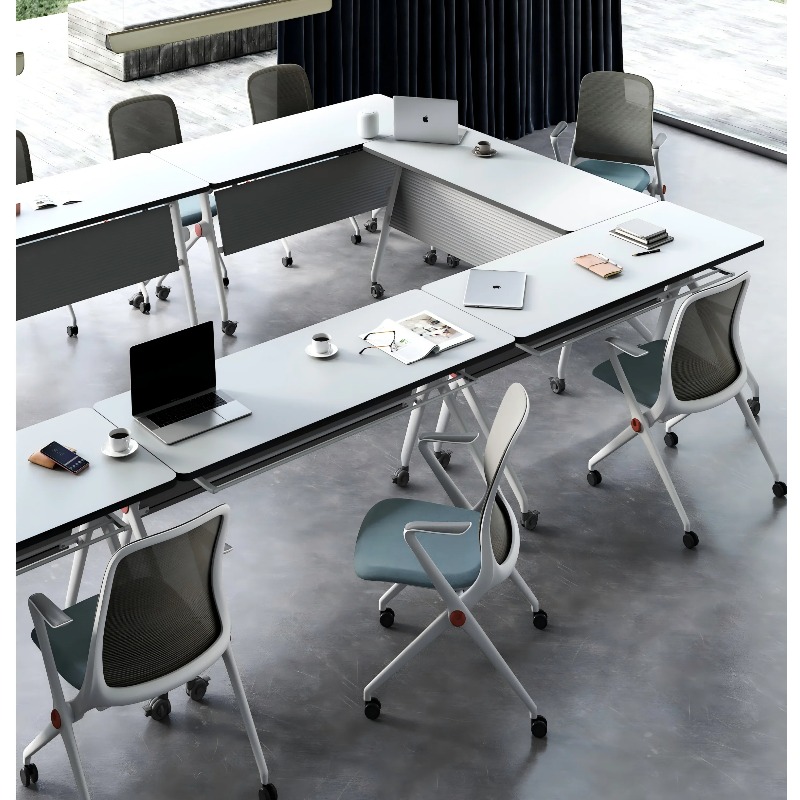 현대식 사무용 가구 접이식 책상 의자 세트 회의실 책상 - Office Furniture Set 리뷰 및 가격