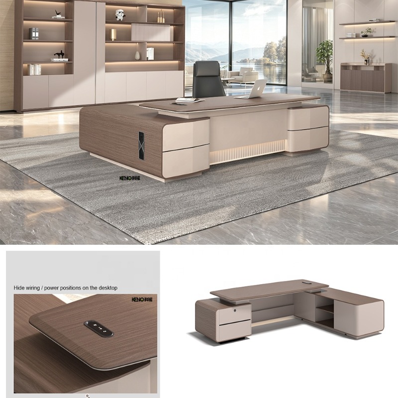맞춤형 사이즈 회의실 프리미엄 사장 책상 |   상업용 - Office Furniture Manufacturers 리뷰 및 가격