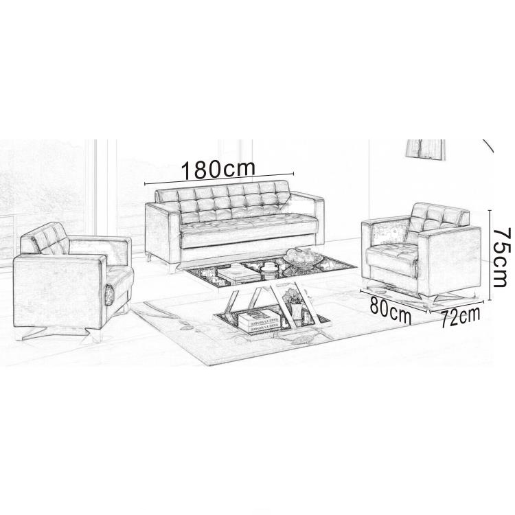 사무실용 소파, 현대적인 디자인의 고품질 인조 PU 가 - Office Furniture Set 리뷰 및 가격