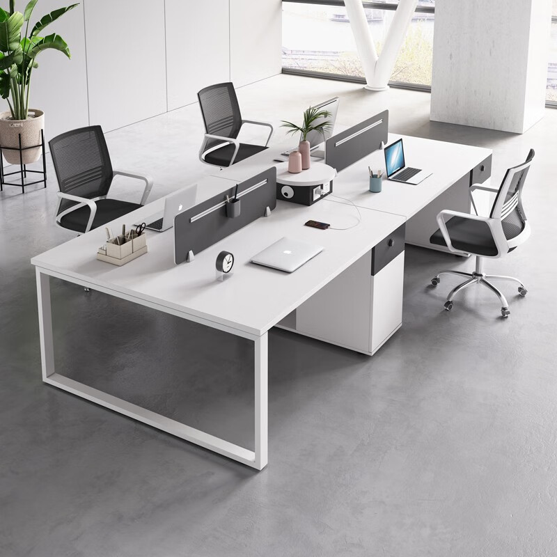 4인용 직장인용 책상 단일 카드 직원용 라이트 럭셔리  - Office Furniture Manufacturers 리뷰 및 가격