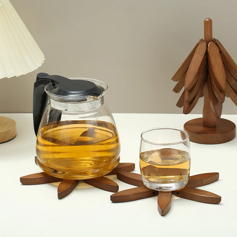 창의적인 나무 모양 코스터 세트(홀더 포함), 3/4/ - Office Furniture Set 리뷰 및 가격
