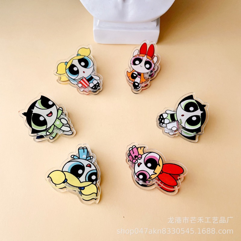 6PCS Kawaii The Powerpuffs Gir - Office Supply Cart 리뷰 및 가격