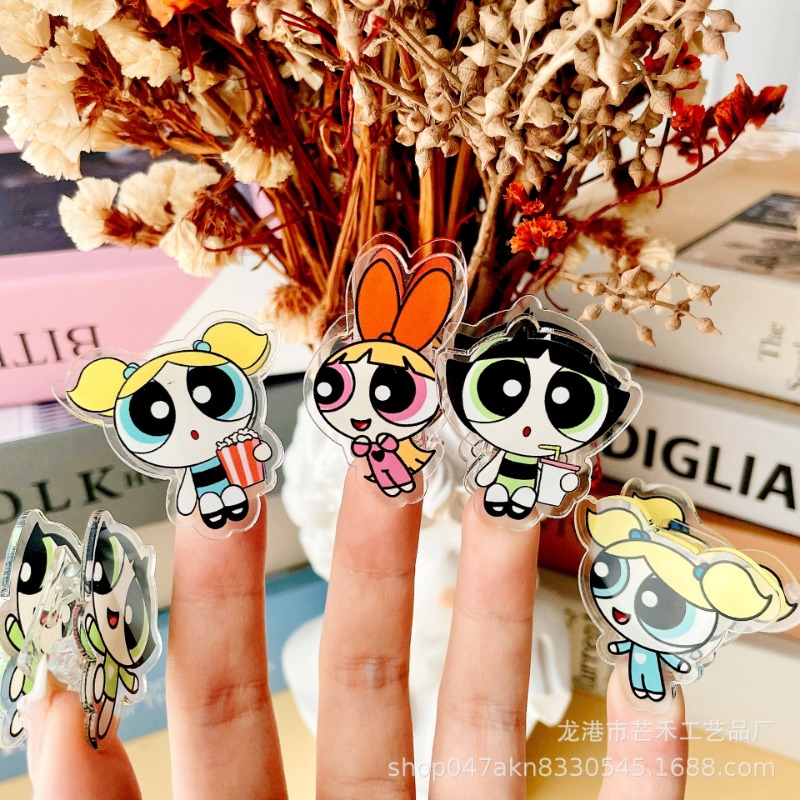 6PCS Kawaii The Powerpuffs Gir - Office Supply Cart 리뷰 및 가격