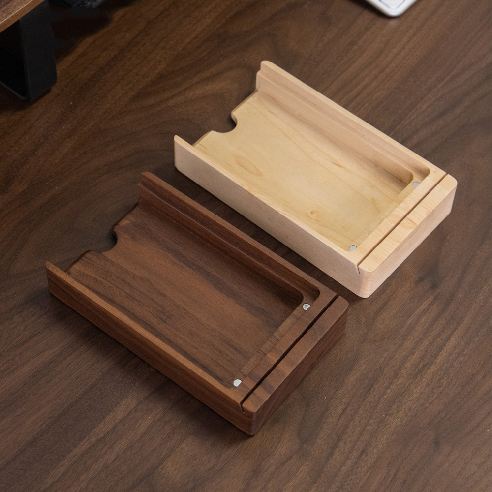 월넛 스탠드가 있는 데일리 리스트 플래너 노트 홀더 - - Office Supply Cart 리뷰 및 가격