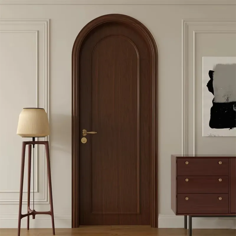 프렌치 스타일 원형 아치형 원목 복합 인테리어 도어 맞 - Office Furniture Manufacturers 리뷰 및 가격
