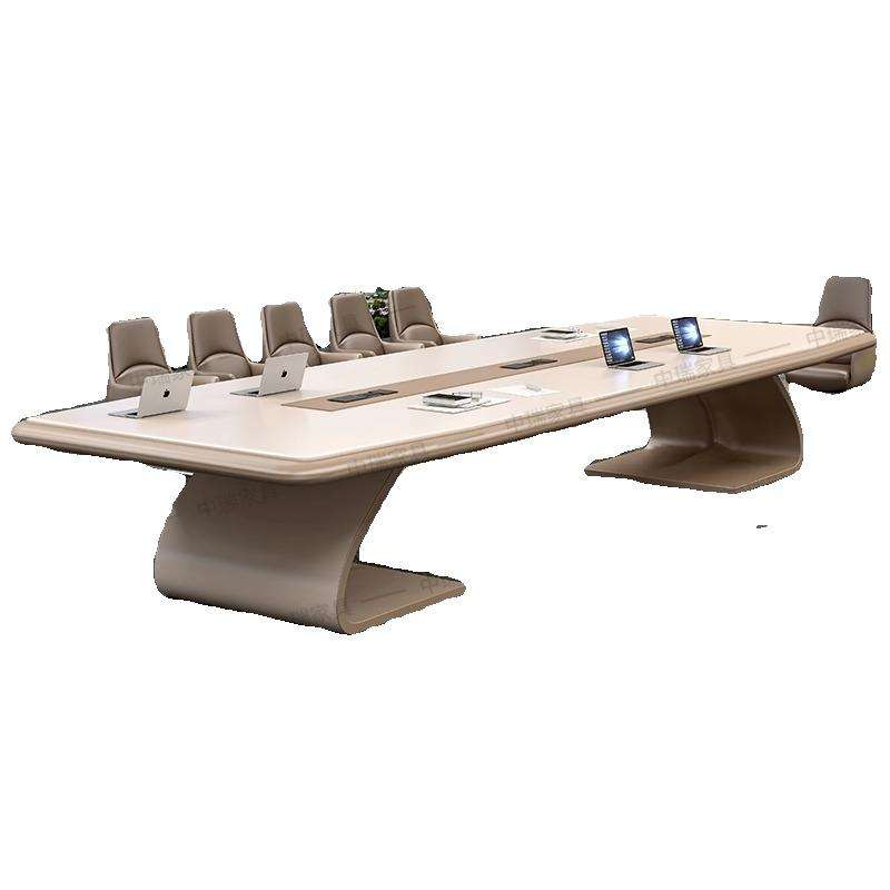 현대적인 스타일의 대형 타원형 회의 테이블, 목재 패널 - Office Furniture Manufacturers 리뷰 및 가격