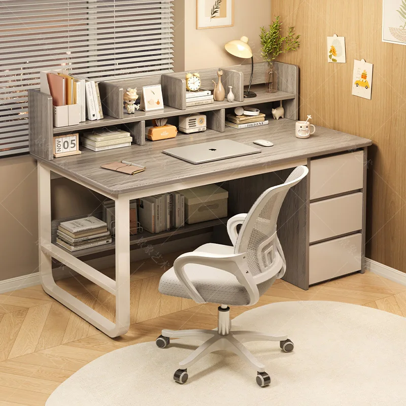 견고한 책상 심플 책꽂이 일체형 학습 책상 다용도 사무 - Office Furniture Manufacturers 리뷰 및 가격