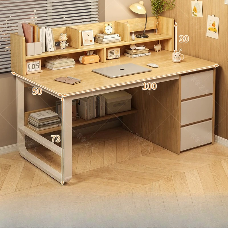 견고한 책상 심플 책꽂이 일체형 학습 책상 다용도 사무 - Office Furniture Manufacturers 리뷰 및 가격